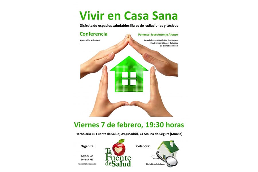 Conferencia: Vivir en casa sana Biohabitabilidad