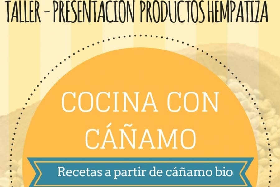 Presentación productos Hempatiza cocina con cáñamo